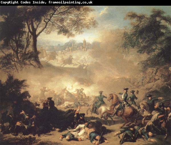 Jean Marc Nattier The Battle of Lesnaya